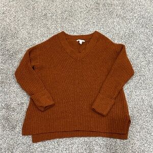 Orange Woman’s Plus One Size Sweater